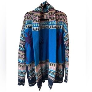 Juicy Couture Multicolor Patterned Cardigan